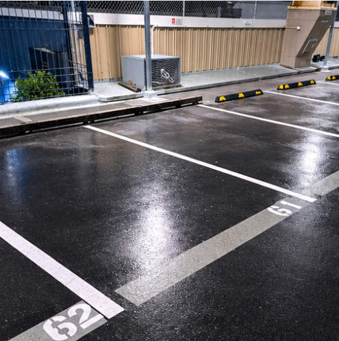Line marking work completed by Affordable Linemarking