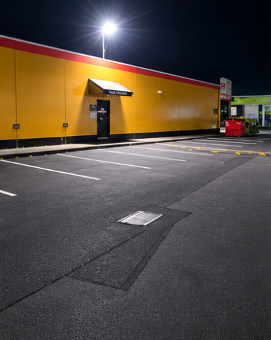 Line marking work completed by Affordable Linemarking