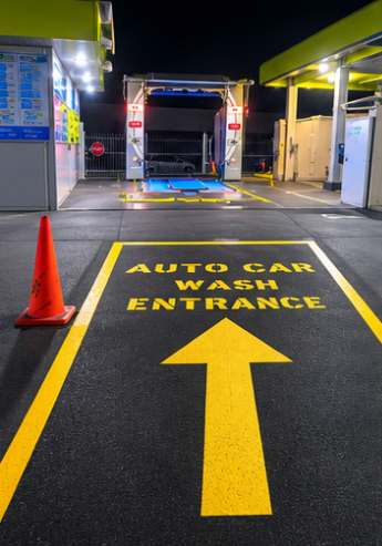 Line marking work completed by Affordable Linemarking